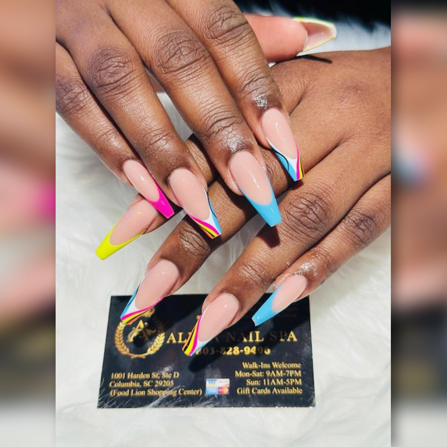 Alpha Nail Spa logo