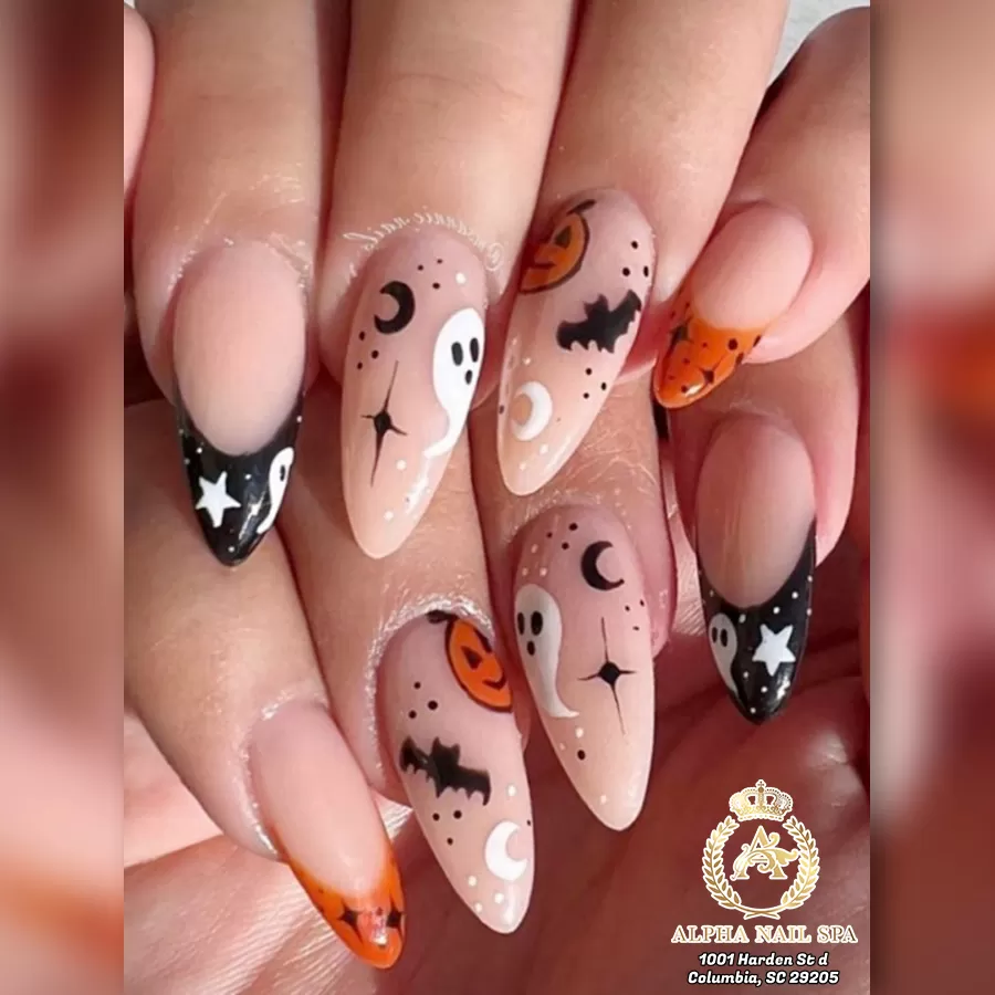 Alpha Nail Spa nail work in Columbia, South Carolina